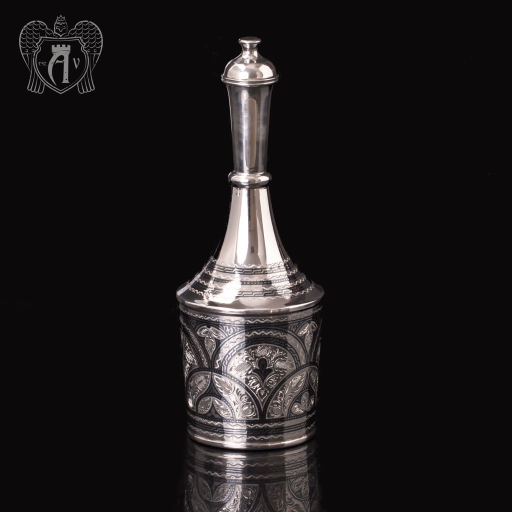 Графин водочный из серебра «Верона 2»