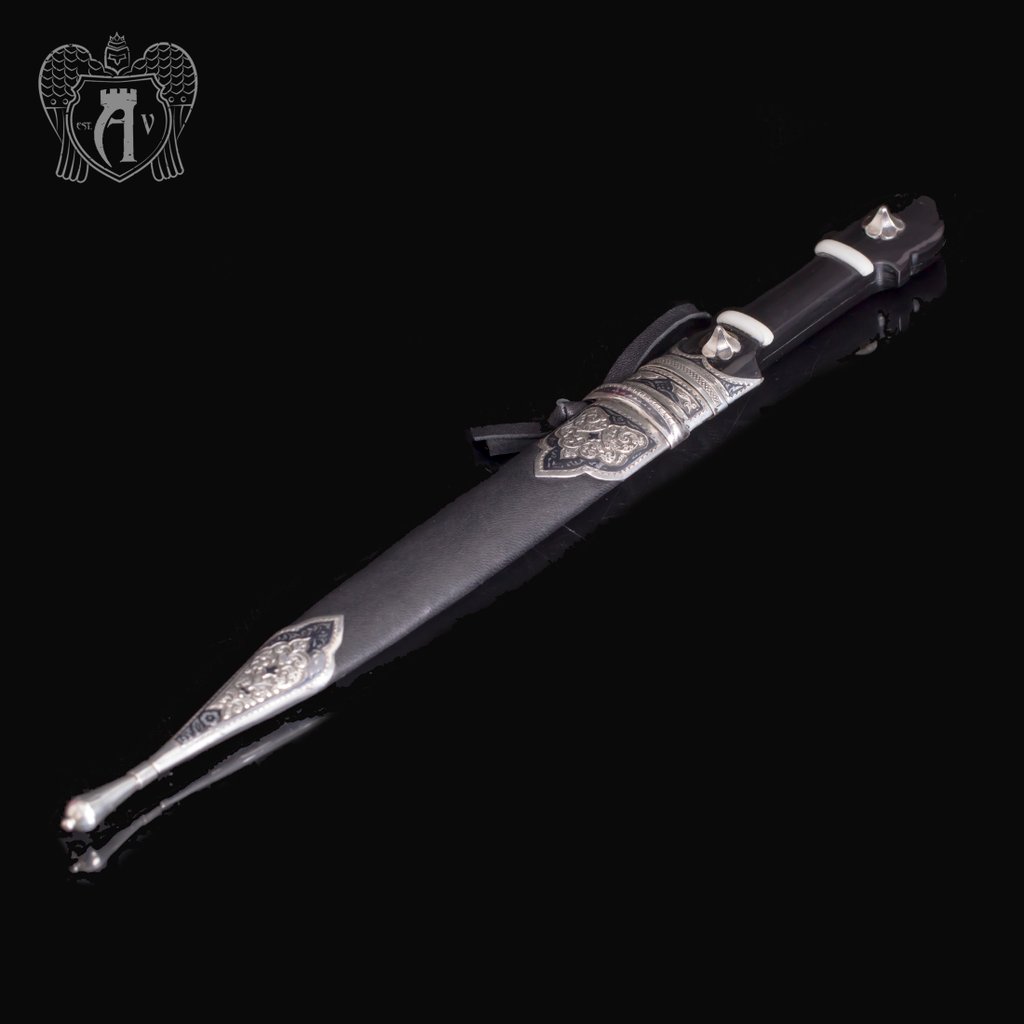 Кинжал из серебра  «Хронос»