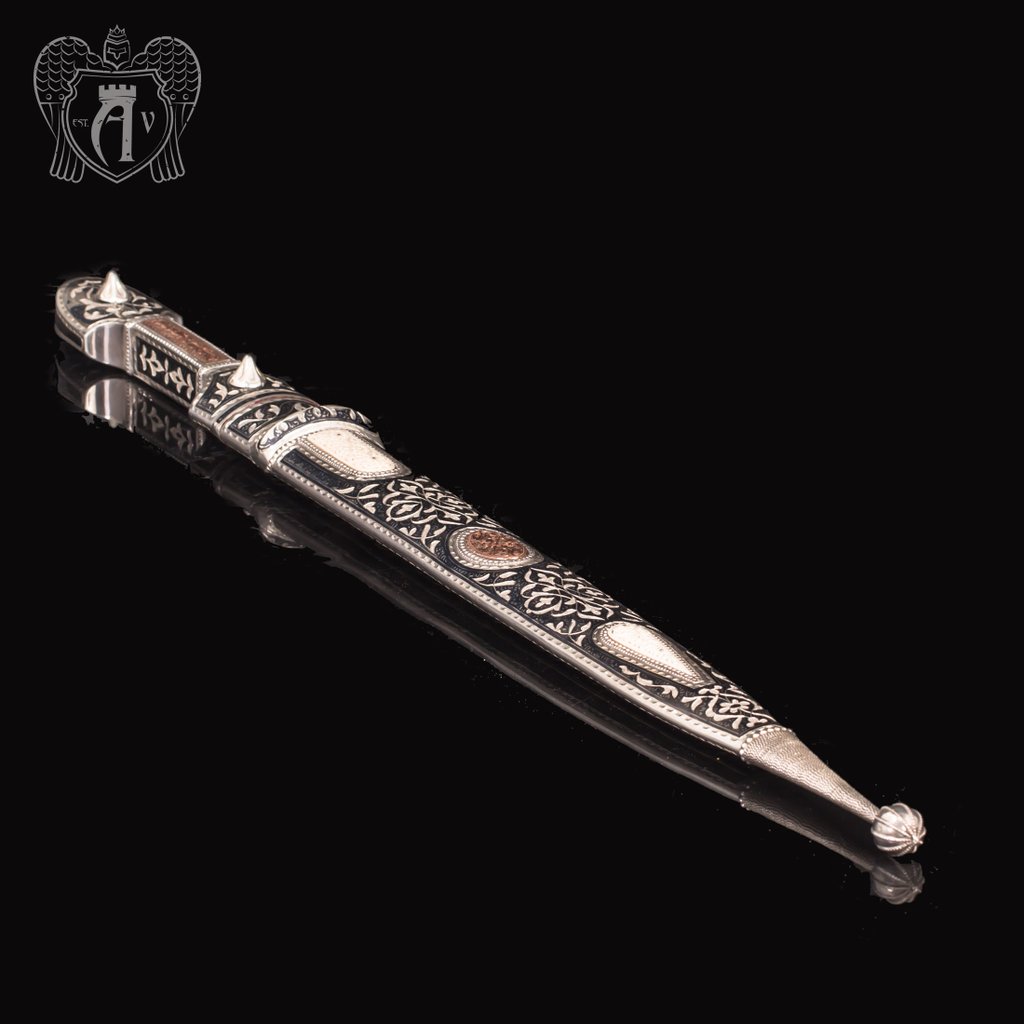 Кинжал серебряный  «Самур»