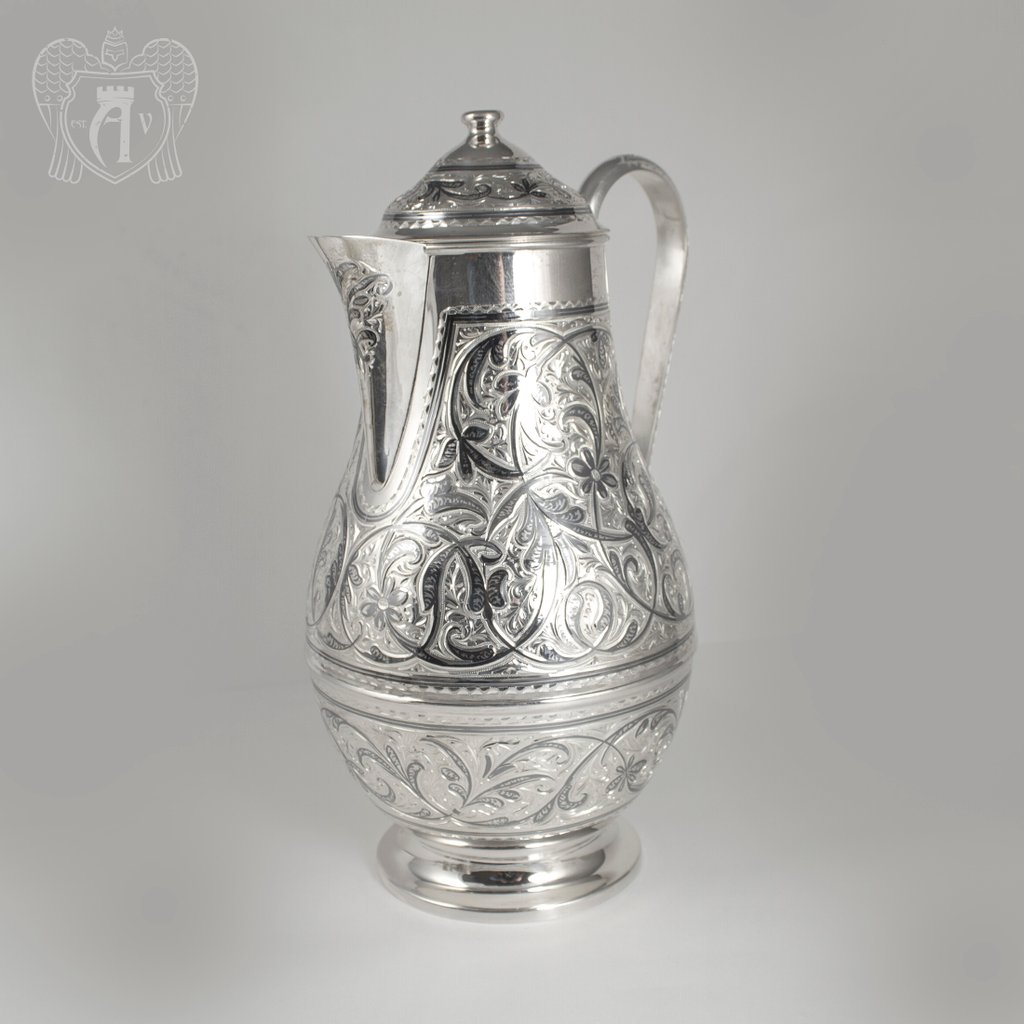Кувшин из серебра 925 пробы «Кубачинский»