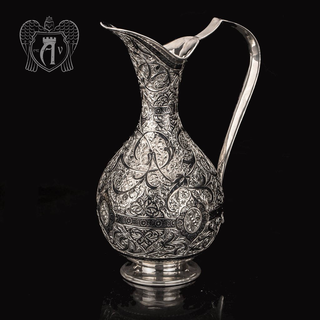Кувшин из серебра  «Антика»