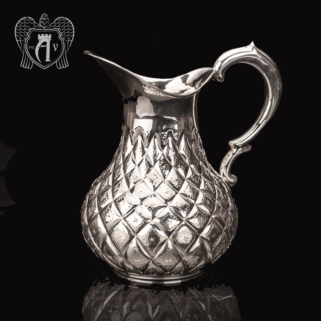 Кувшин из серебра  «Грация» без крышки