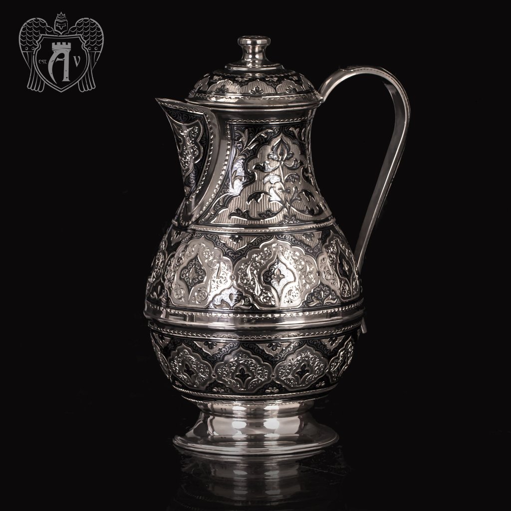 Кувшин серебряный «Витязь»
