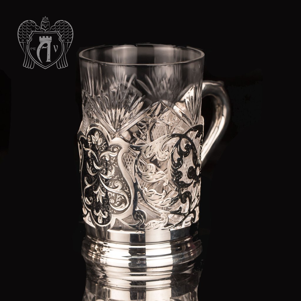 Подстаканник из серебра «Граф»