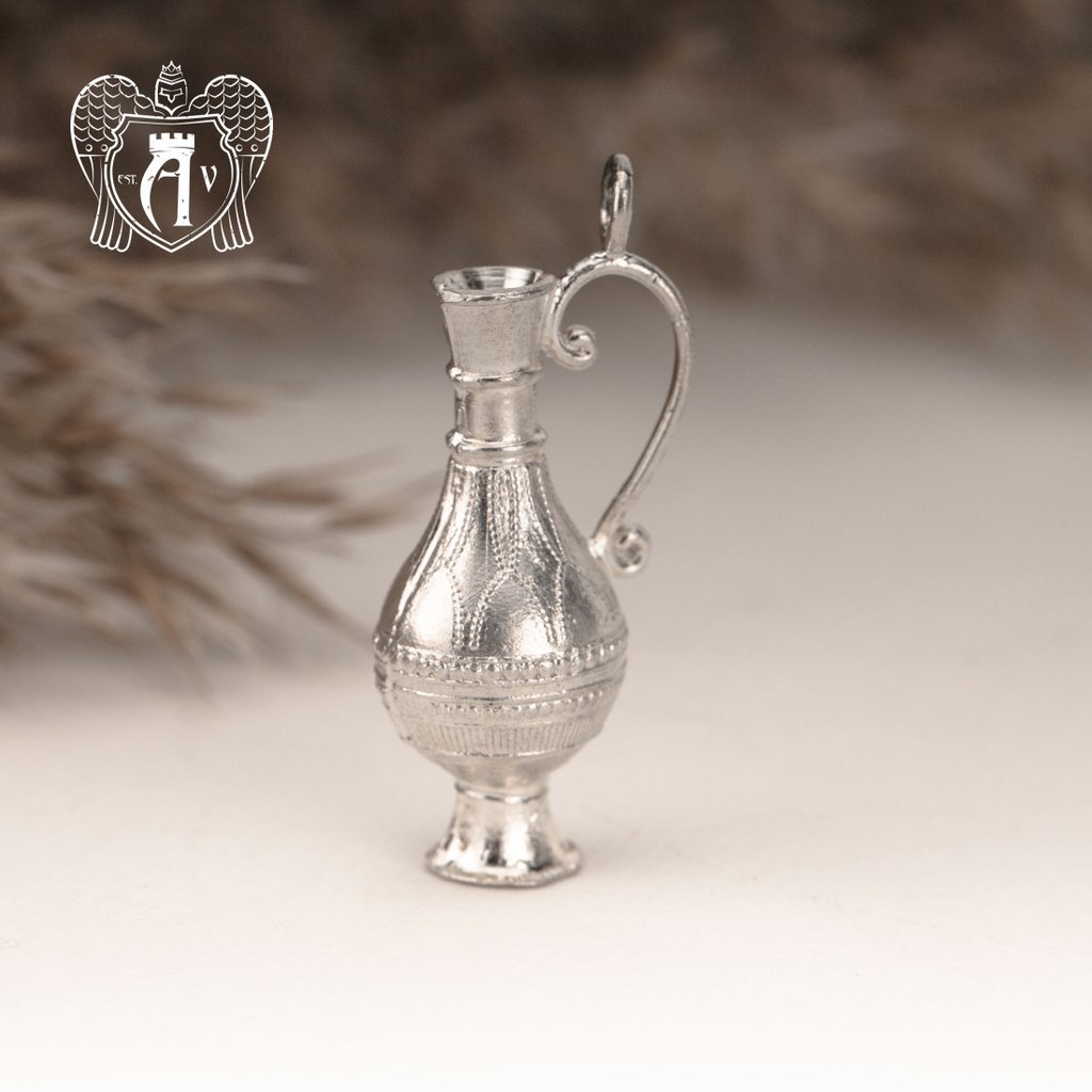 Подвеска  из серебра «Кувшин»