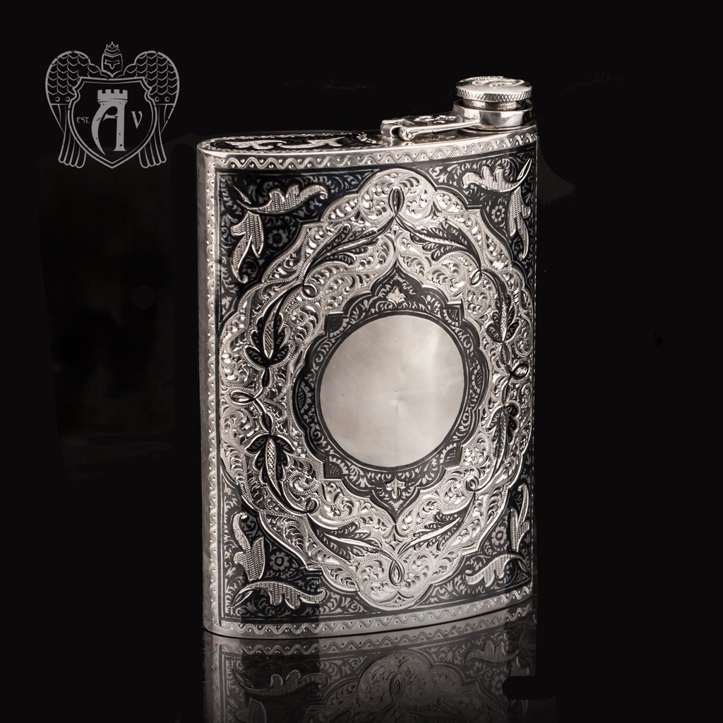 Серебряная фляжка «Падишах»