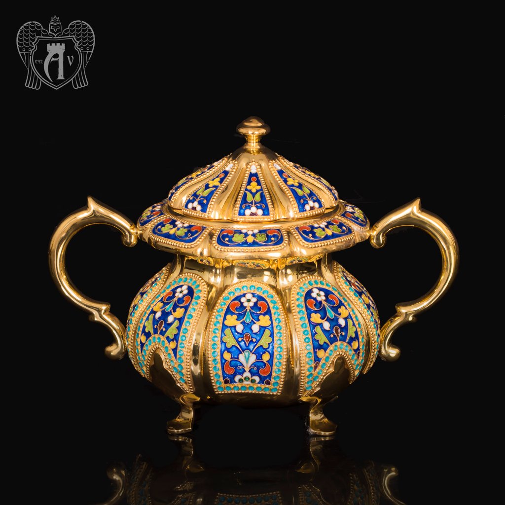 Серебряная сахарница «Наполеон»