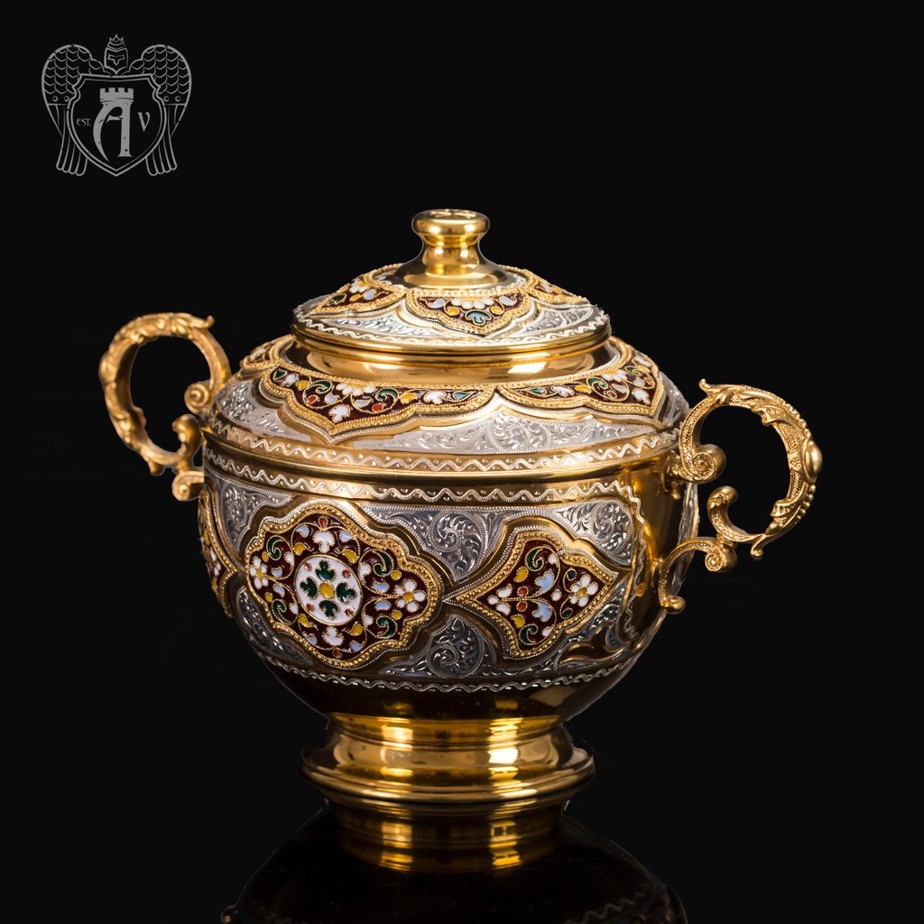 Серебряная сахарница «Версаль»