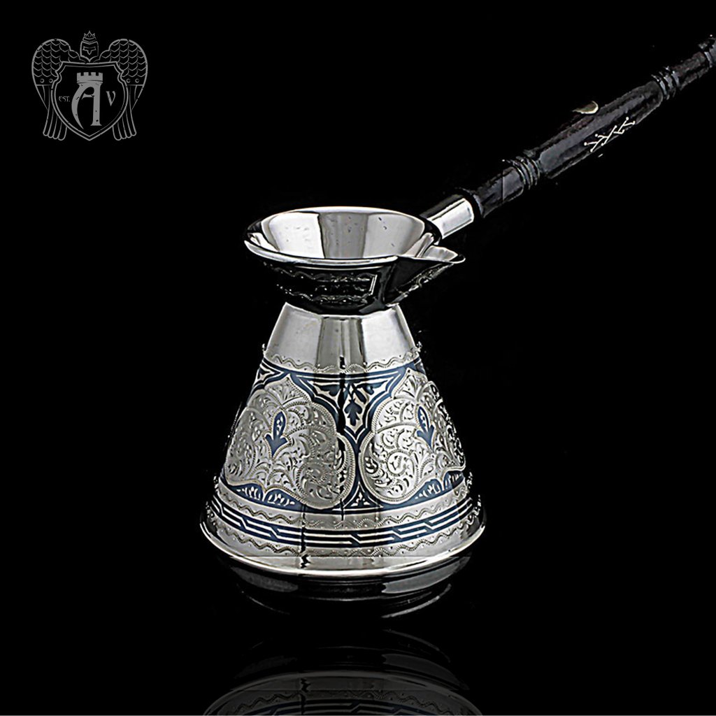 Серебряная турка\\джезва «Марокко»