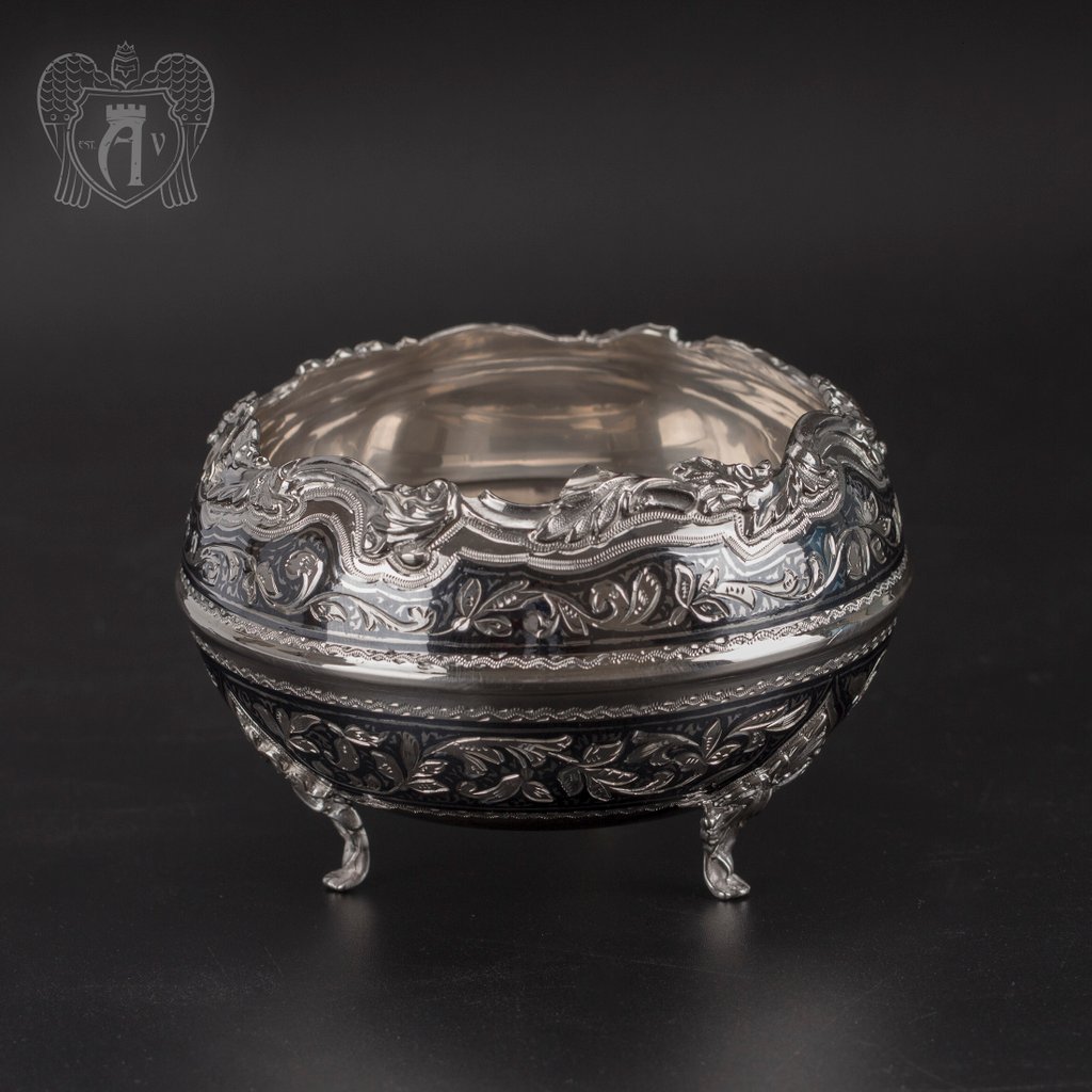 Серебряная вареньица\\сахарница «Сеньора»