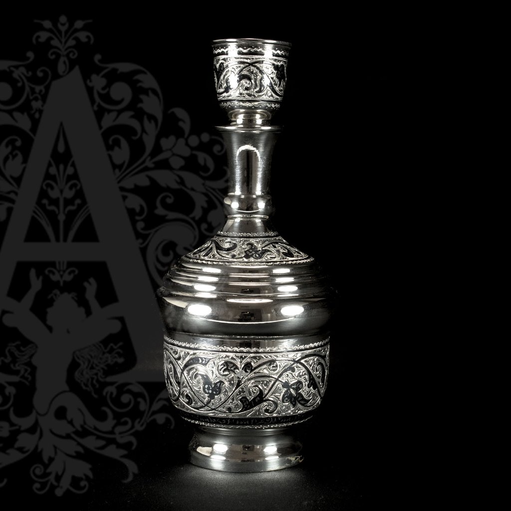 Серебряный графин «Охотничий»