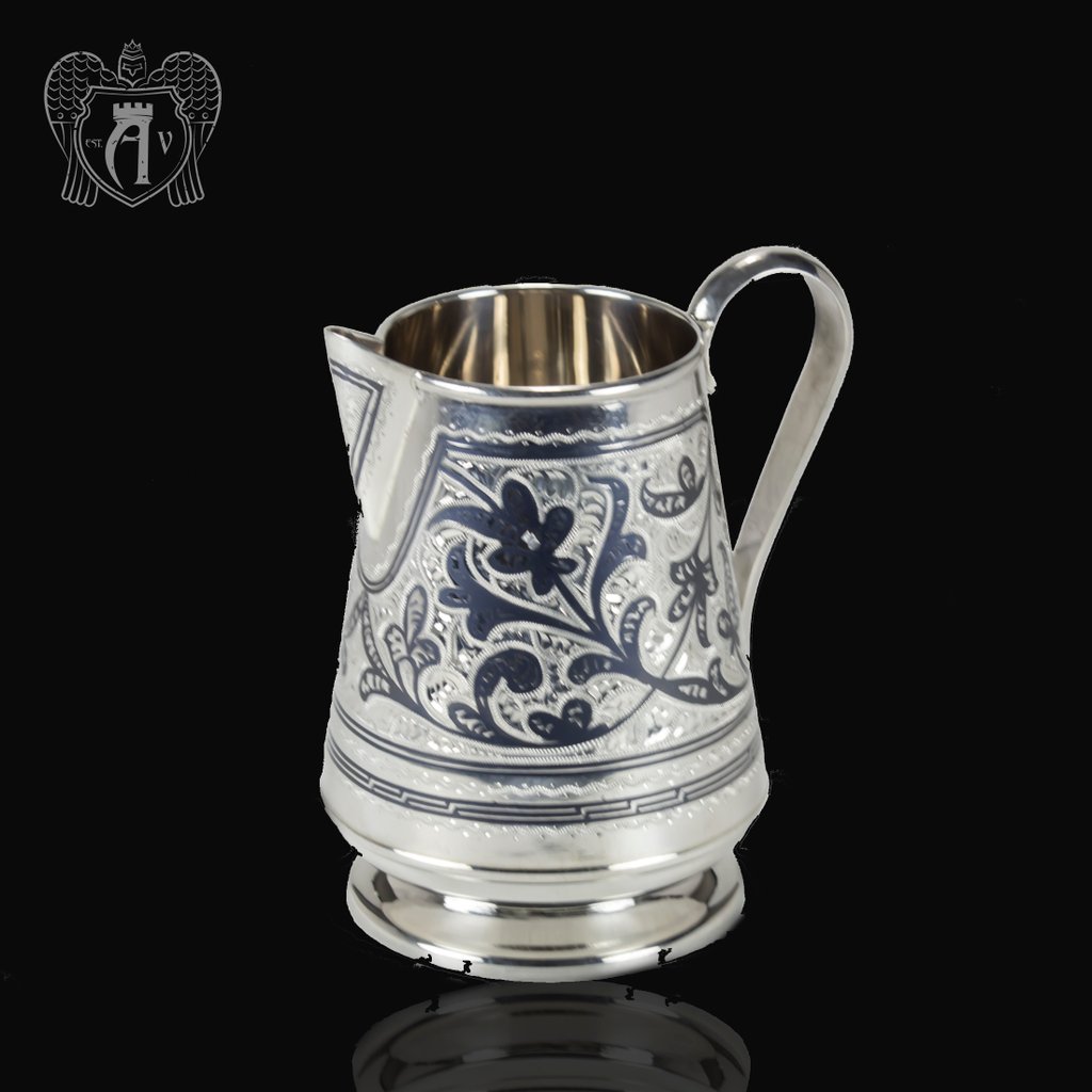 Серебряный молочник «Кубачинский»