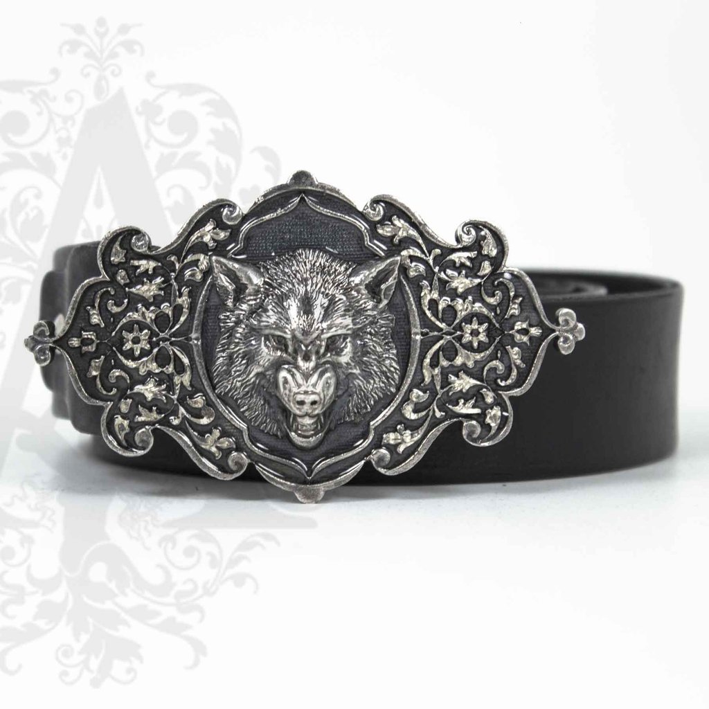 Серебряный ремень «Хищник»