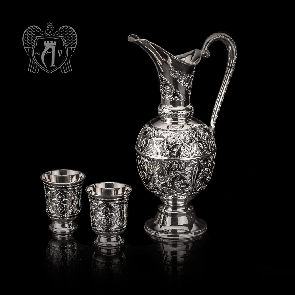 Сервиз  из серебра  «Лора»