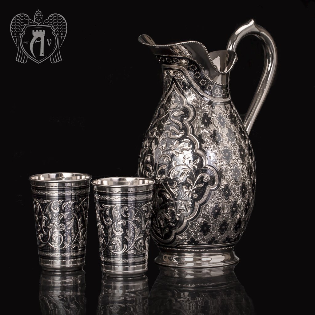 Сервиз серебряный «Миднайт»