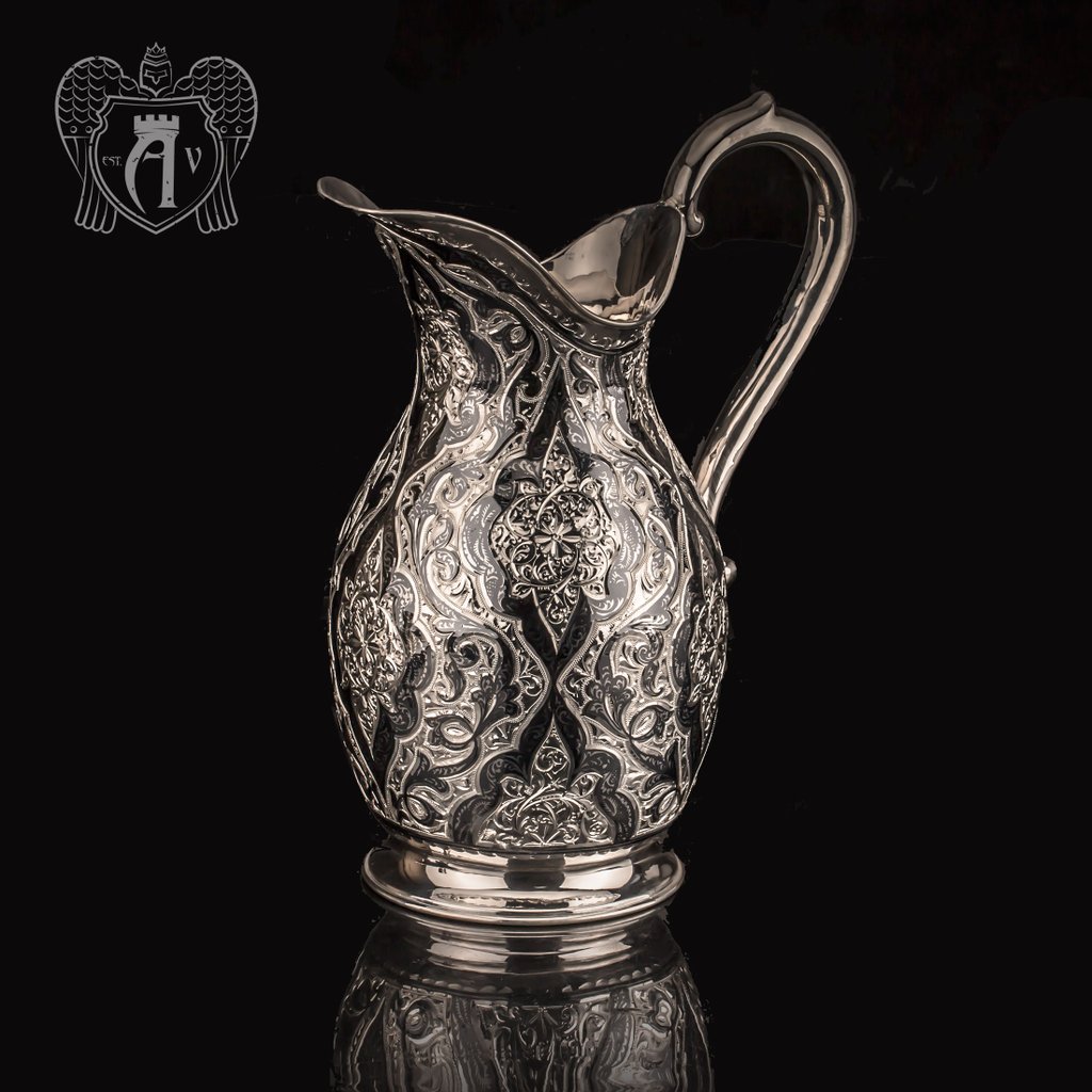 Кувшин из серебра 925 пробы  «Кармен»