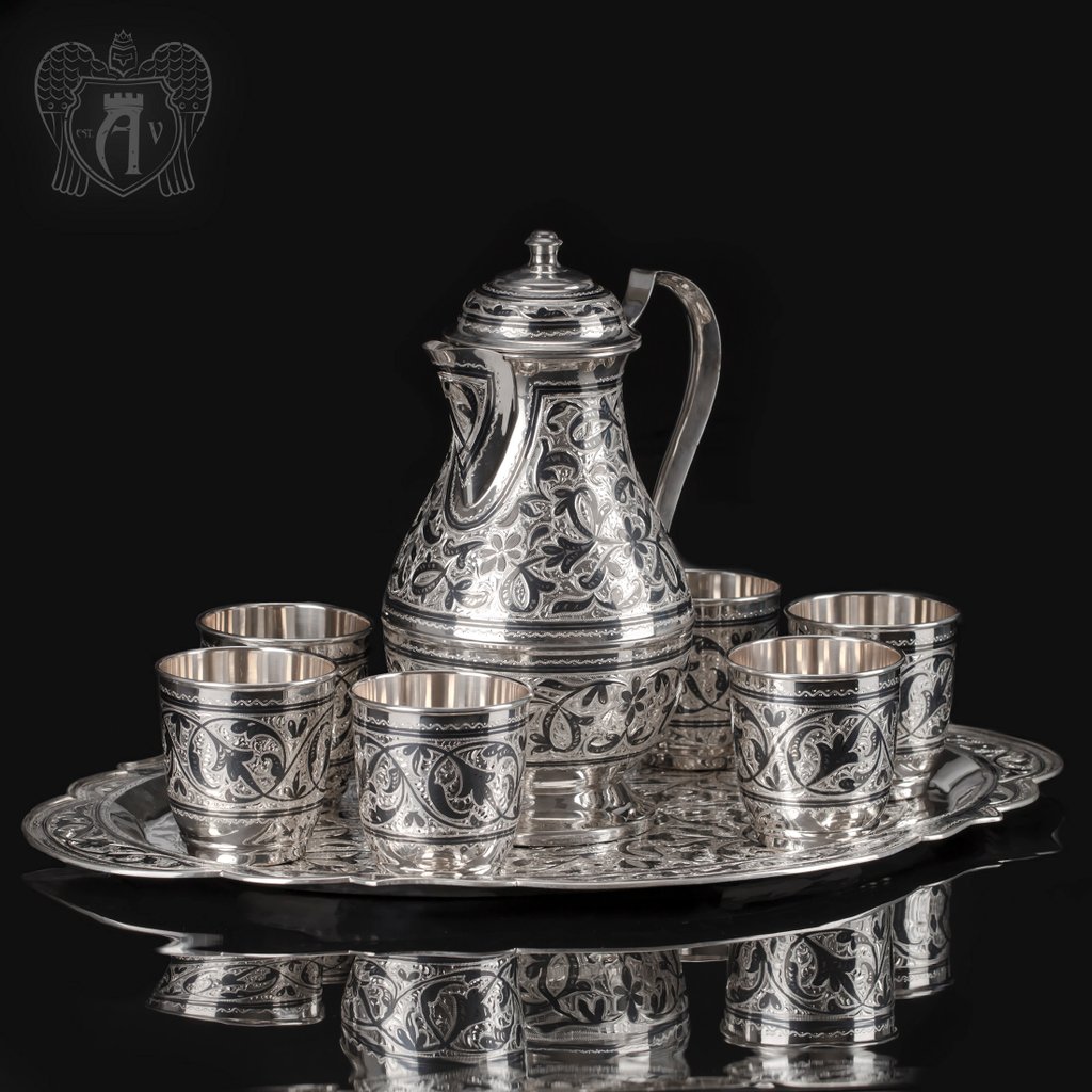 Для напитков набор из серебра 925 пробы «Живая вода»