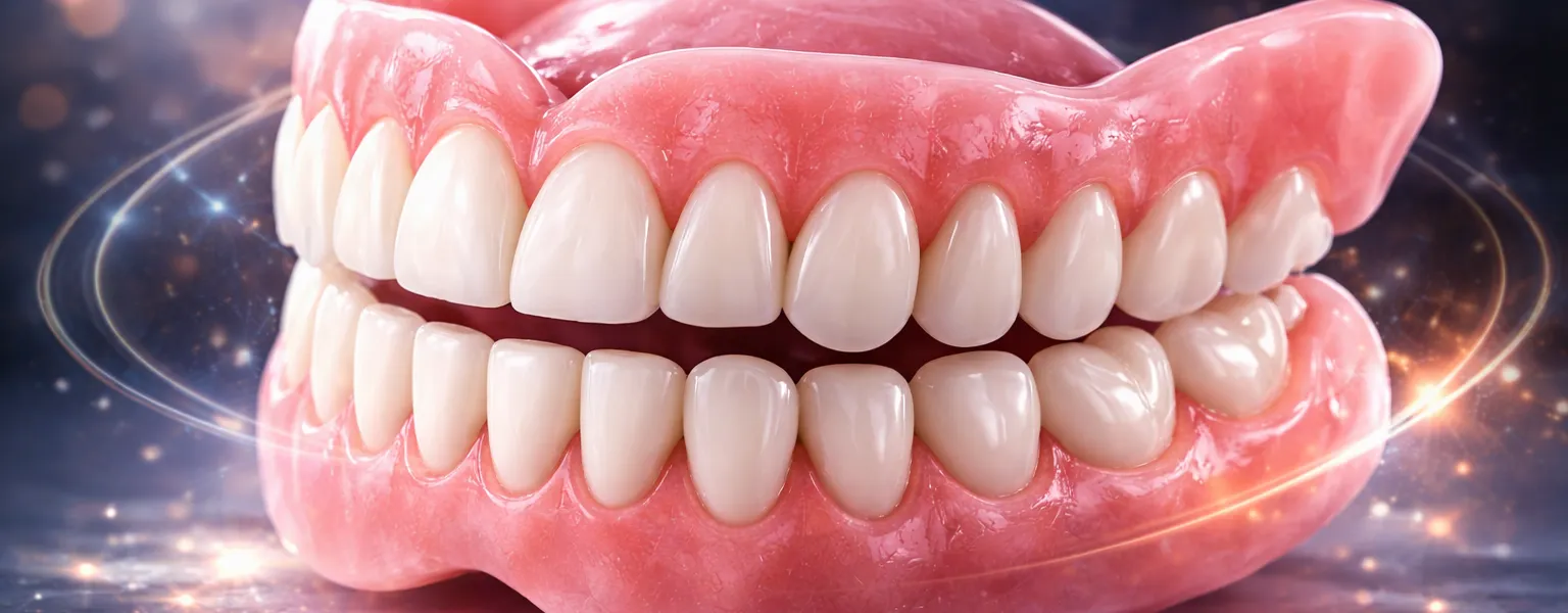 Полный съемный акриловый протез