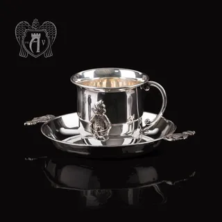 Детский набор из серебра 925 пробы «Мальчик»