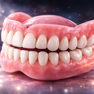 Полный съемный акриловый протез