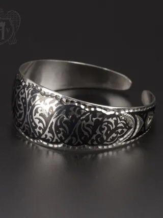 Браслет кубачинский «Ночь»