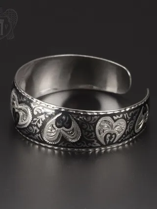 Браслет кубачинский «Сердце»