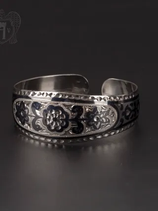 Браслет кубачинский «Цветок»