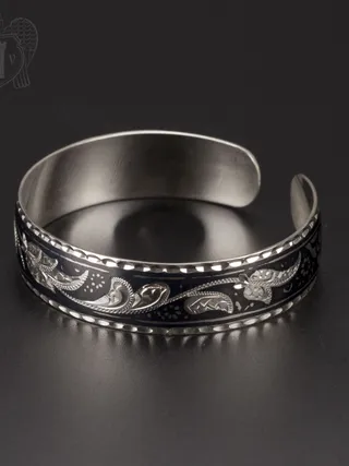 Браслет кубачинский «Тюльпан»