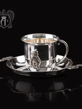 Детский набор из серебра 925 пробы «Мальчик»