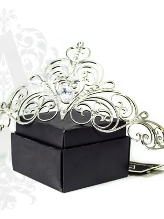 Диадема из серебра «Снежная королева»