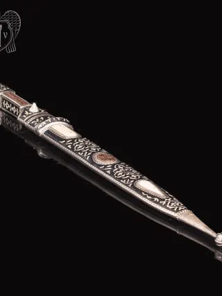 Кинжал серебряный  «Самур»