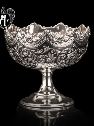 Конфетница из серебра  «Клио»