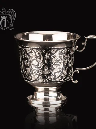 Кружка из серебра для напитков  «Миллиан»