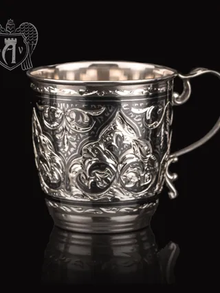 Кружка из серебра  «Патриция»