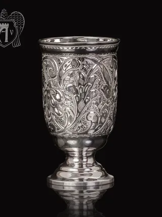 Кубок из чистого серебра 999 пробы «Чистая вода»