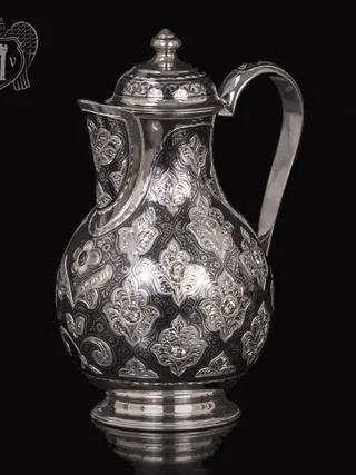 Кувшин из серебра 925 пробы «Люксор» малый