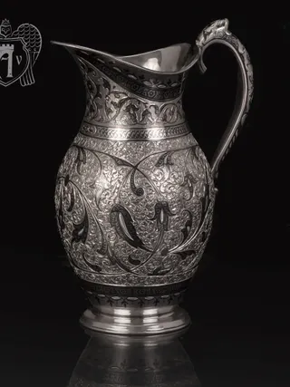 Кувшин из серебра без крышки «Жизель»