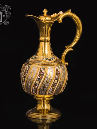 Кувшин из серебра для вина и воды «Борджиа»