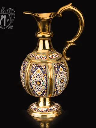 Кувшин из серебра для вина и воды «Легенда»