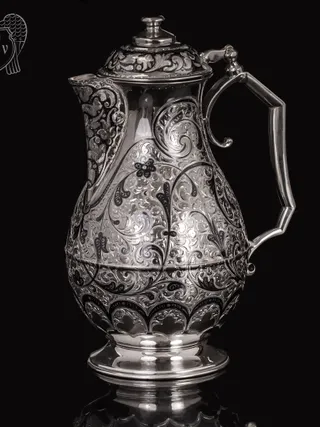 Кувшин из серебра  «Эдем»