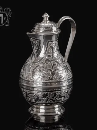 Кувшин серебряный 925 пробы «Танец ветра»