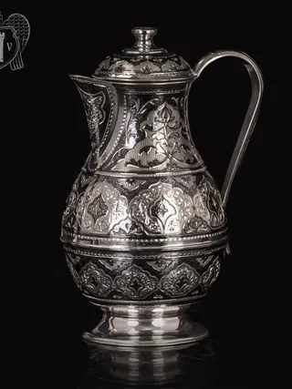 Кувшин серебряный «Витязь»