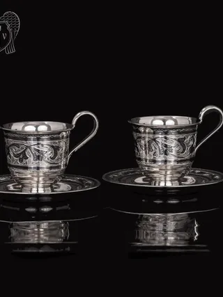 Набор чайных чашек  «Лоза» 2 шт