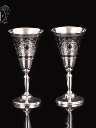 Набор рюмок из серебра  «Верона»