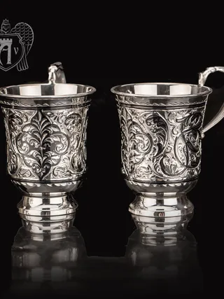 Набор серебряных кружек «Донна»