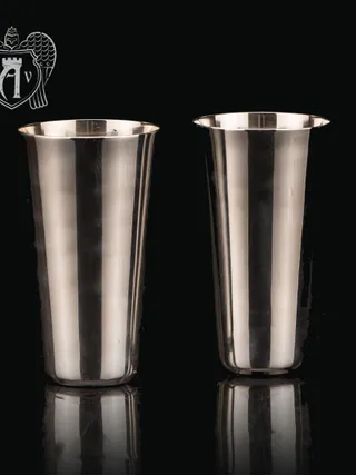 Набор серебряных стопок  «Глянец»