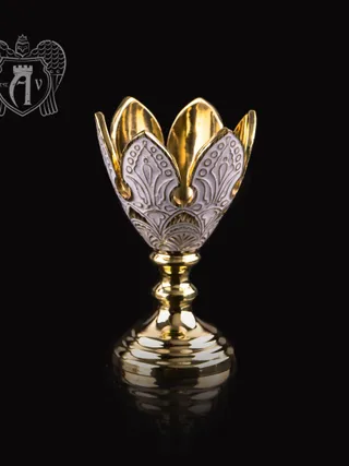 Пашотница  с холодной белой эмалью