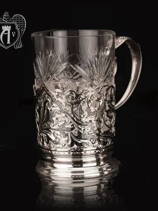 Подстаканник из серебра «Бомонт»