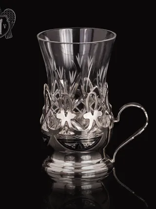 Подстаканник серебряный «Восточный»