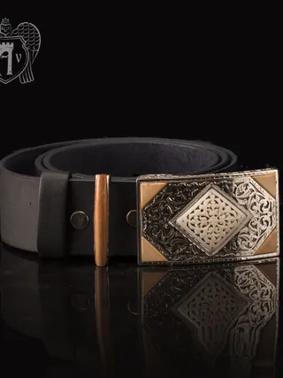 Ремень из серебра  «Ансгар»